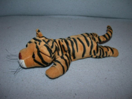 QZ-867  Happy Tails tijger - 22 cm