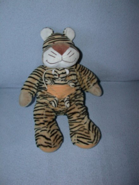 QZ-419  Nicotoy tijger met kindje - 32 cm