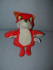 QZ-1128  Fabeltjeskrant handpop Lowieke de Vos - 25 cm