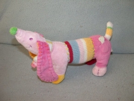H-763  Happy Horse hond Pink Dinkey nr.1  2008 - 28 cm