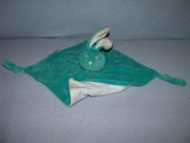 K-1119  Bambino kroeldoekje konijn, azuurblauw