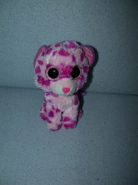 KP-2524  Ty Beanie Boo panter/luipaard Glamour - 15 cm