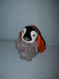 E-353  Plus pinguin met ijsmuts - 17 cm