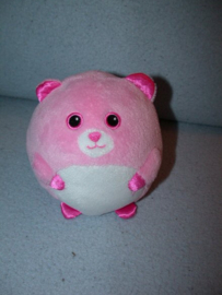 B-1881  Ty Beanie Ballz Baby Pinky Bear - 11 cm