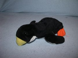 E-84  Happy Tails pinguin - 20 cm