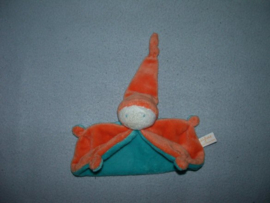 PS-566  Difrax softdoek klein, oranje / blauw