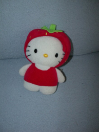 KP-1260  H&M/Sanrio Hello Kitty als aardbei - 17 cm