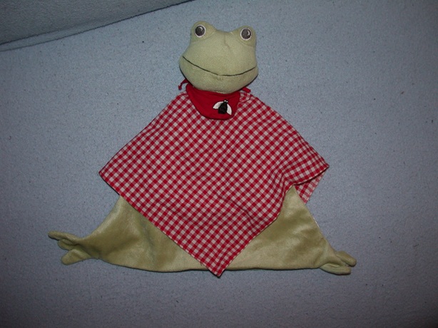KP-1107  Ikea kroeldoek kikker Fabler Groda