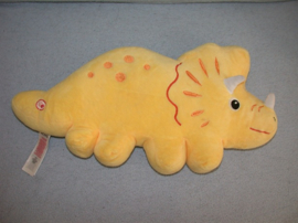 AJ-2100  Primark Home dinosaurus/Triceratops kusssen 22x46 cm