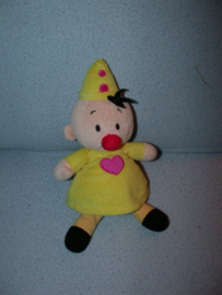 AJ-986  Studio 100 clown Bumba - 21 cm - zachte neus, korreltjes