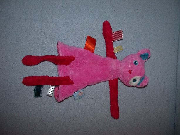 KP-1219  Snoozebaby handpop/labeldoekje poes