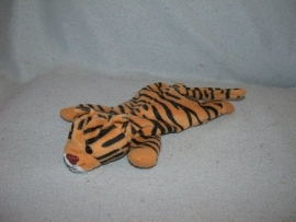 QZ-867  Happy Tails tijger - 22 cm