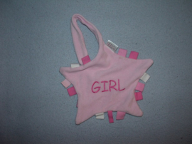 PS-1136  VIB (Very Important Baby) labeldoekje Girl