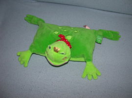 KP-2586  Dushi kikker/Kussen uit Wise Rabbit the Frog