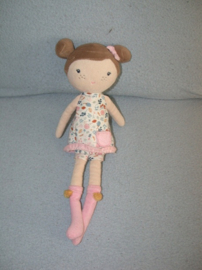PS-1513  Tiamo/Little Dutch pop Rosa met jurkje - 36 cm