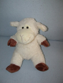 QZ-967  Bambia handpop schaap - 24 cm