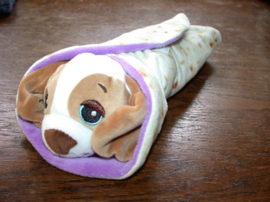 H-1098  Cutetitos hondje in burrito - 19 cm