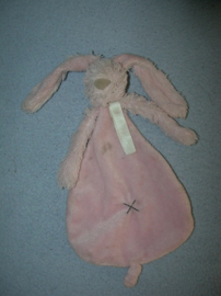 K-941  Happy Horse kroeldoekje konijn Pink Rabbit Richie tuttle