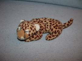KP-2829  WWF/Anna Club Plush slapend luipaard - 18 cm