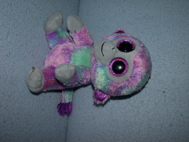 AJ-1911  Ty Beanie Boo aapje Zuri - 16 cm