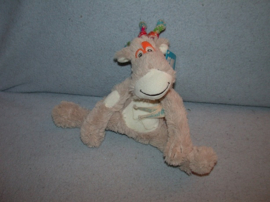 AJ-1378  Gloednieuw! Unicef giraffe Oenny klein - 18 cm
