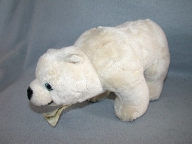 B-937  Gloednieuw! Anna Club Plush/Pandadroom ijsbeer - 23 cm