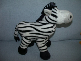 QZ-638  Anna Club Plush zebra - 23 x 22 cm