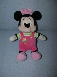M-568  Nicotoy muis Minnie Mouse met kleertjes - 24 cm