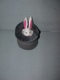 RMK-431  Ikea muziekdoos konijn in hoed Leka Cirkus