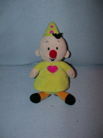 AJ-986  Studio 100 clown Bumba - 21 cm - zachte neus, korreltjes