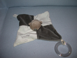 B-1191  Babypark kroeldoekje beer `Dikke Knuffel`