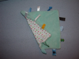 PS-1524  Snoozebaby labeldoekje, wollige draadjesstof/tricot