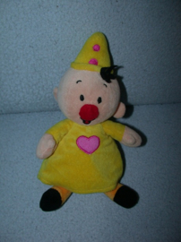 AJ-986  Studio 100 clown Bumba - 21 cm - zachte neus, korreltjes