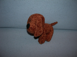 H-629  Merkloos hondje - Ikea? - 18 cm