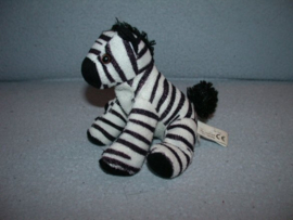 QZ-875  Petjes World (dierentuinen e.d.) zebra - 14 cm