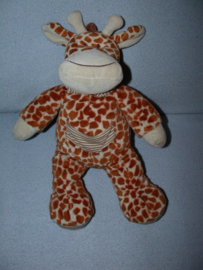 AJ-1046  Nicotoy giraffe ZONDER kleintje - 31 cm