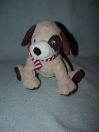 H-379  H&M hondje met dasje - 19 cm
