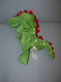AJ-1208  Ikea handpop draak Läskig - 25 cm