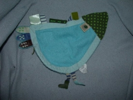 E-526  Label-Label labeldoekje vogel/kip