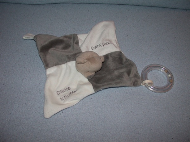 B-1191  Babypark kroeldoekje beer `Dikke Knuffel`