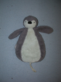 E-864  Jollein speendoekje pinguin Storm Grey