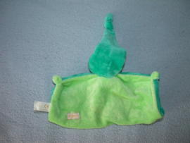 PS-728  Difrax softdoek klein, lichtgroen / aqua