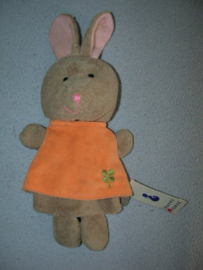 K-494  Gloednieuw! Happy Horse handpop konijn met jurkje 2003
