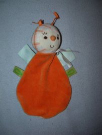 QZ-1038  Happy Horse kroeldoekje vlinder label Artist Butterfly 2012