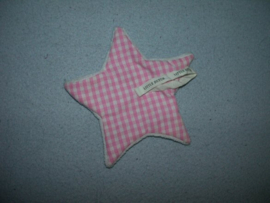 PS-1535  Tiamo/Little Dutch speendoekje ster - geruit