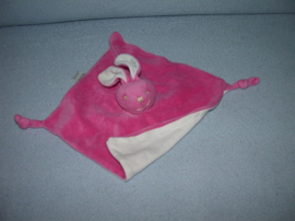 K-1093  Bambino kroeldoekje konijn, fuchsia