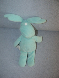 K-97  Hema lichtblauw konijntje - 21 cm