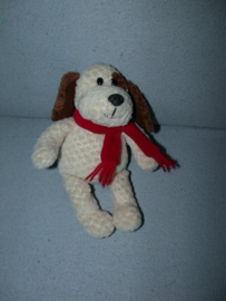 H-1196  Gund/Braun Thermoscan hondje met das - 24 cm