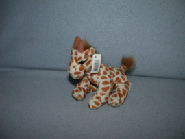 AJ-1395  Gloednieuw! Elcee/Unitoys giraffe - 14 cm