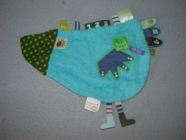 E-526  Label-Label labeldoekje vogel/kip